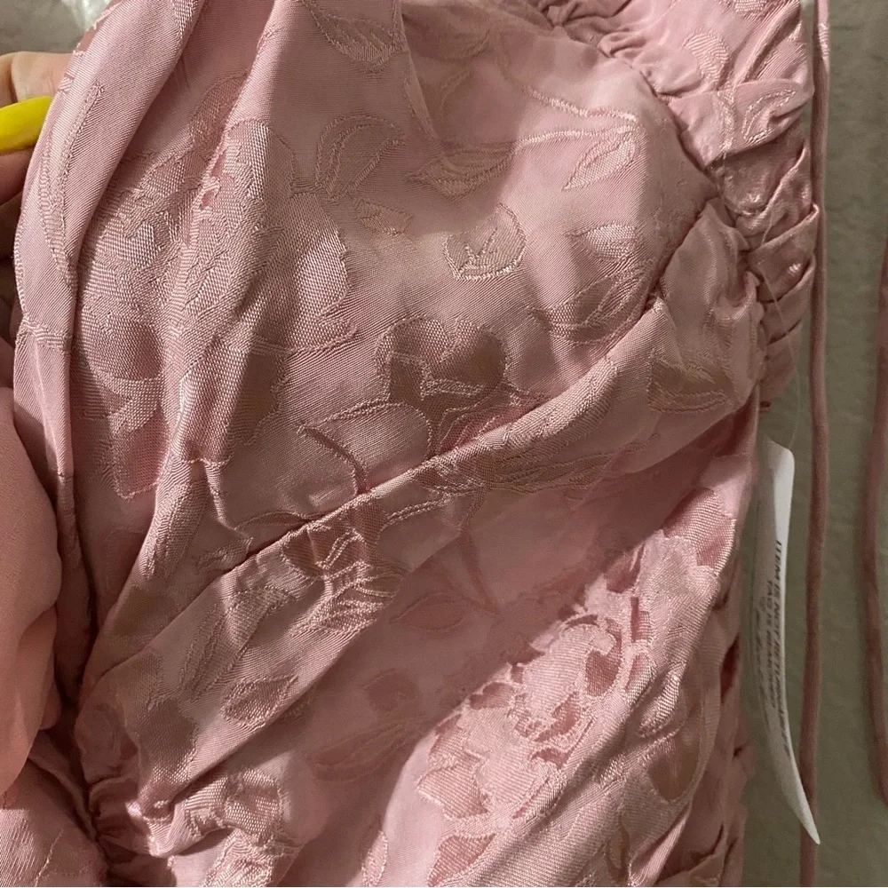 For Love & Lemons / Soraya Midi Dress / Pink